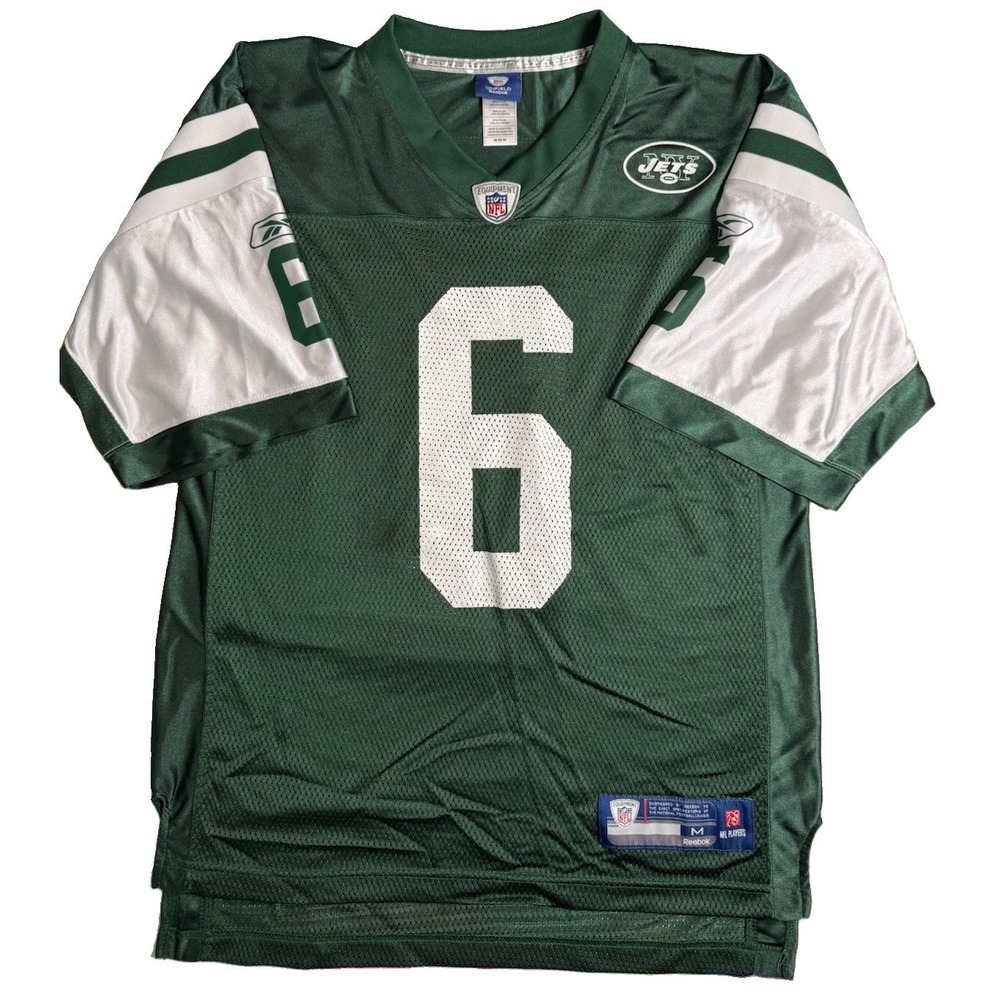 Reebok On Field New York Jets Mark Sanchez Jersey 6 NFL Equipment Adult Medium